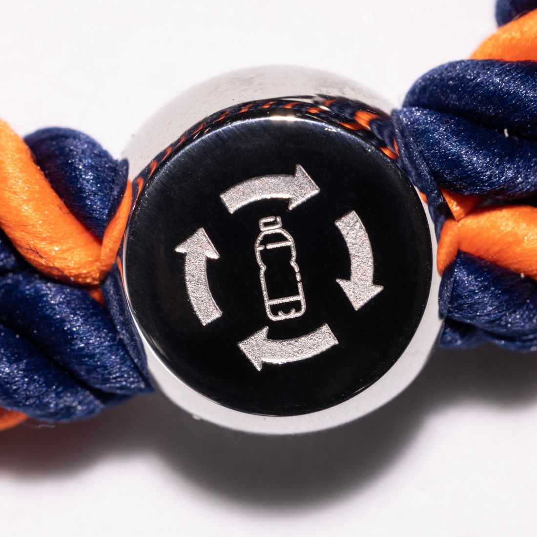 Swole Panda Rope Bracelet in Varicoloured Zigzag