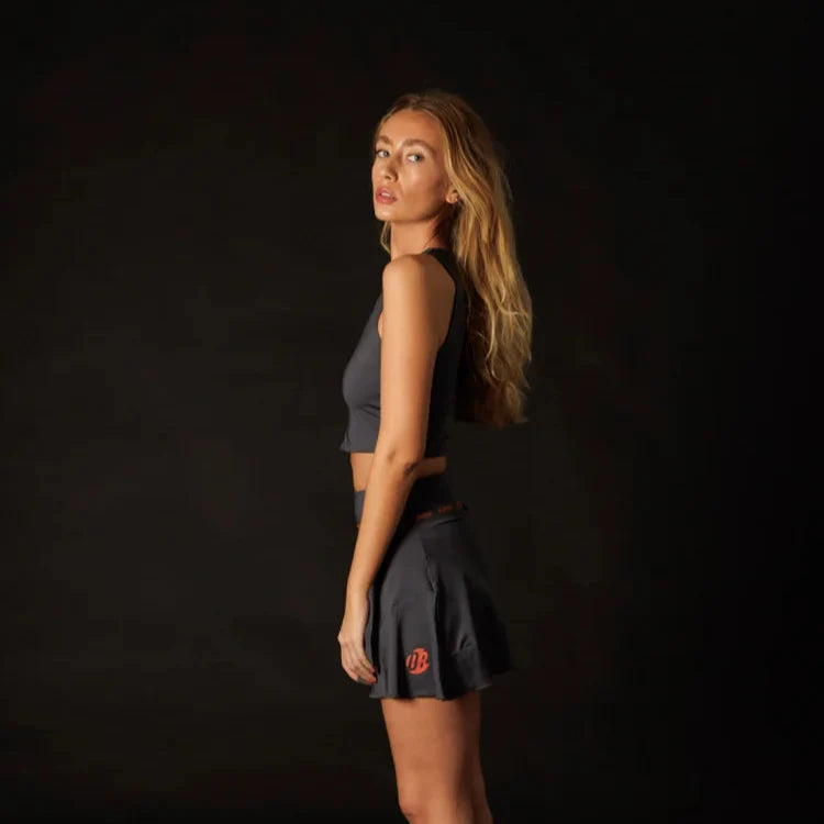 PadelSpeed Women's Advanced Skirt Drybreak Black 'ProDry'