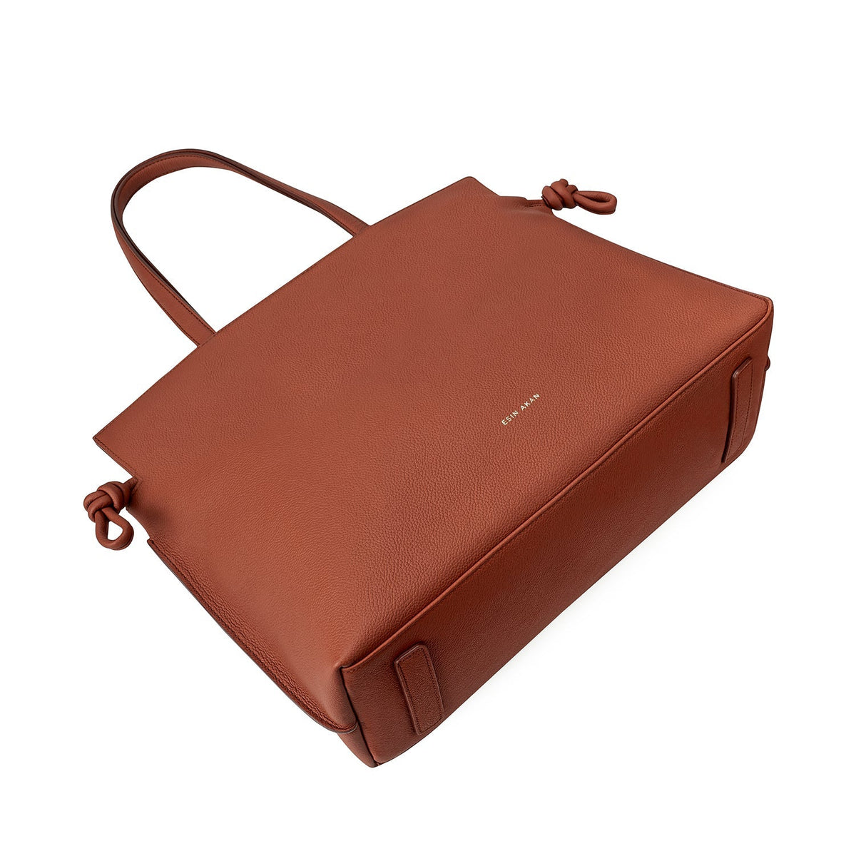 Esin Akan Large Emma Laptop Tote in Terracotta