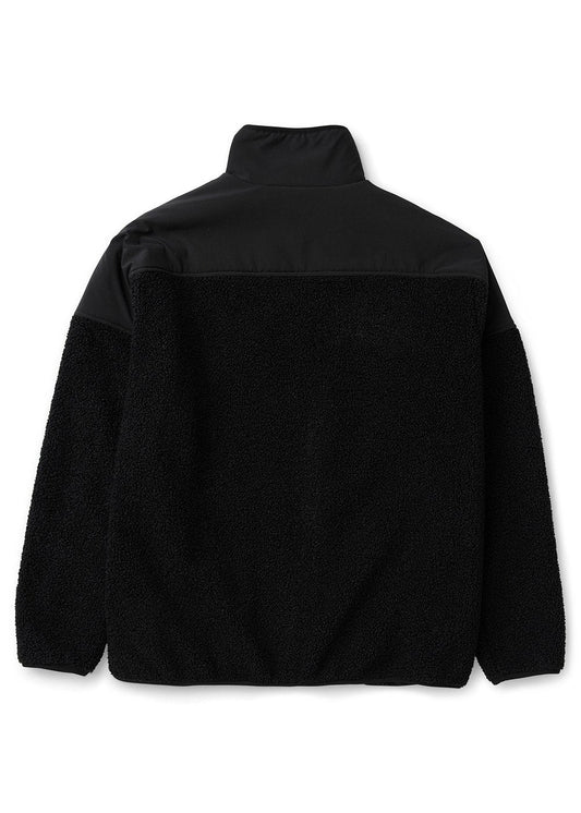 Vissla Kenny Pile Eco Fleece Jacket in Black for Men