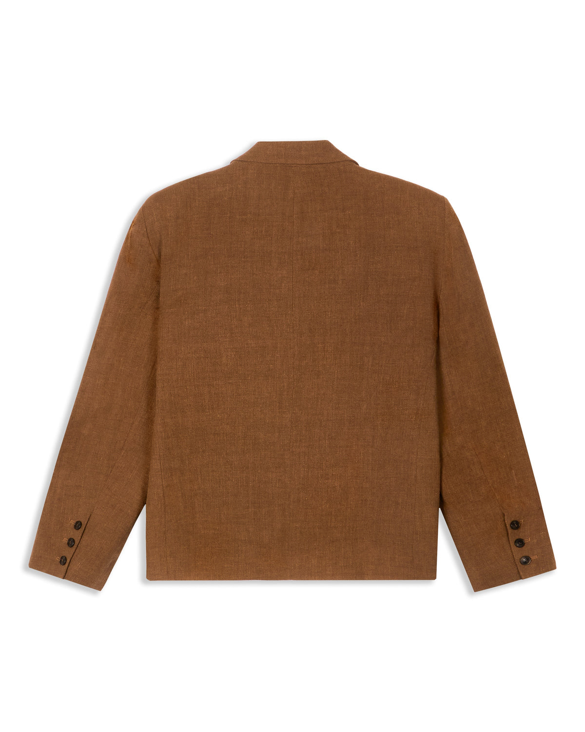 Má + Lin Maeve Linen Wool Blazer - Cinnamon