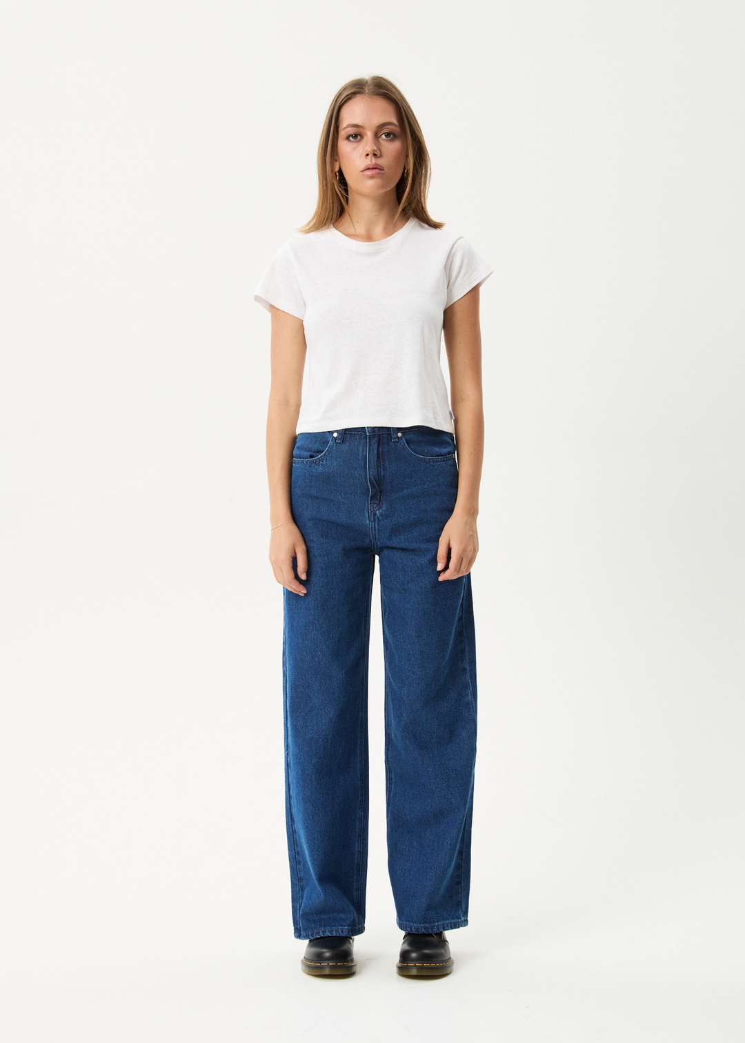Afends Bella Denim Wide Leg Baggy Jean
