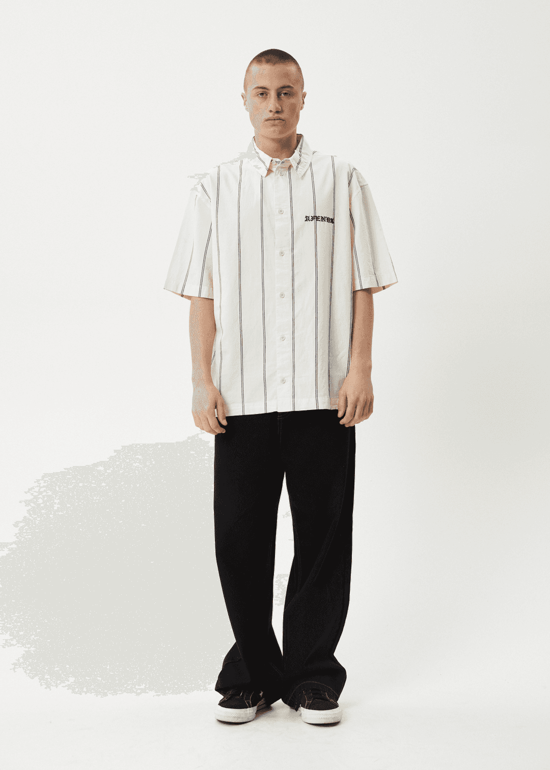 AFENDS Fineline Short Sleeve Shirt - Bascora