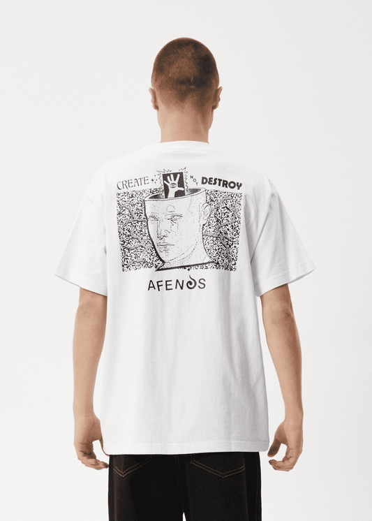 AFENDS Mind Over Heavyweight Boxy Tee - Bascora