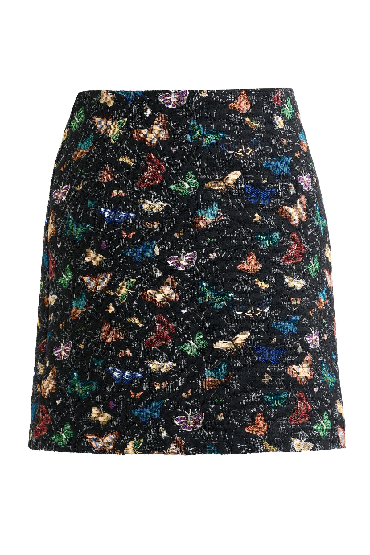 Aubin Butterfly Ball Jacquard Mini A-Line Skirt – Multicoloured - Bascora