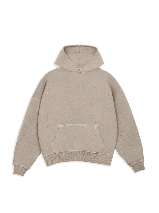 Cream Positano Heavyweight Hoodie - Bascora