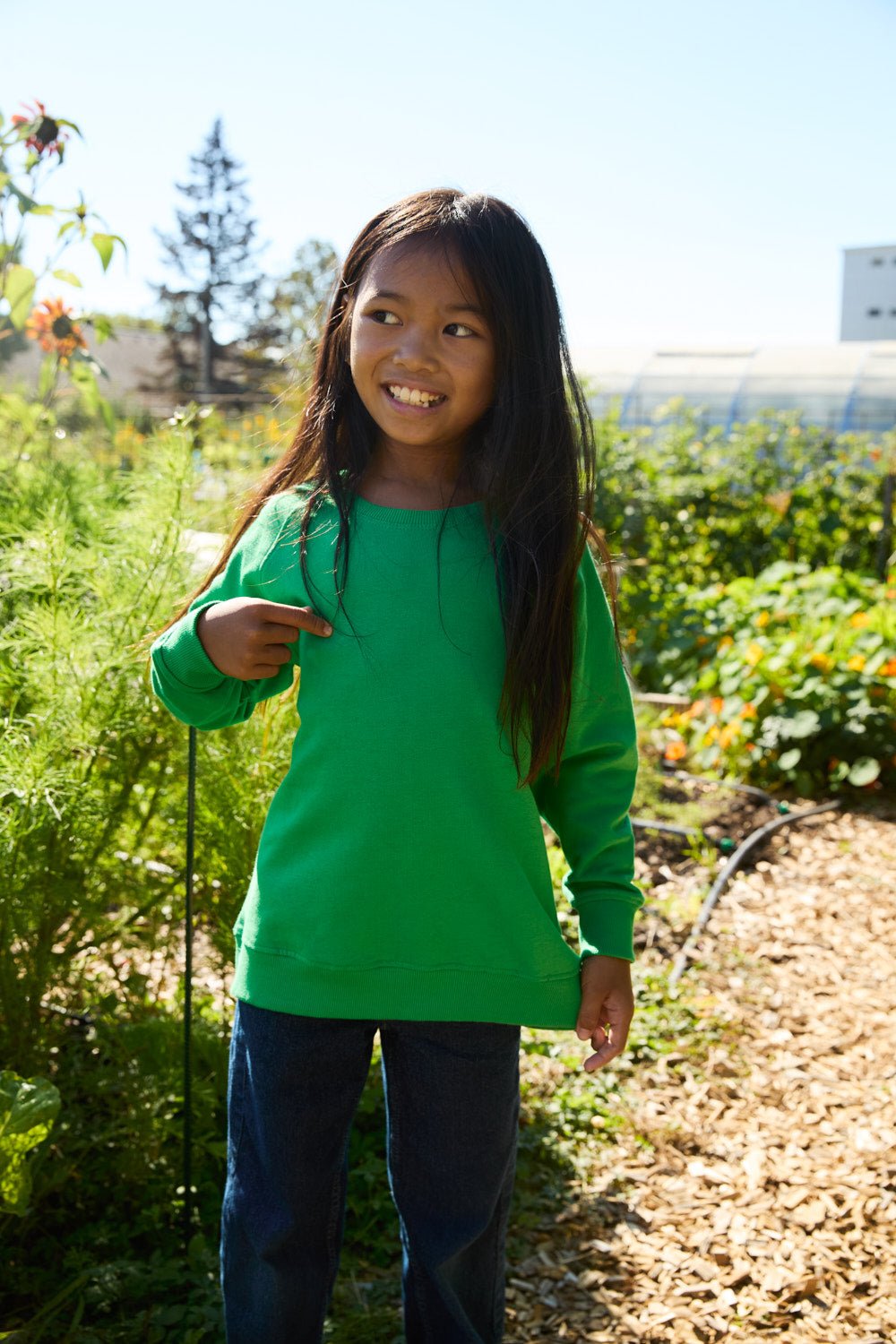 Fairtrade Organic Kids Sweatshirt | Bascora