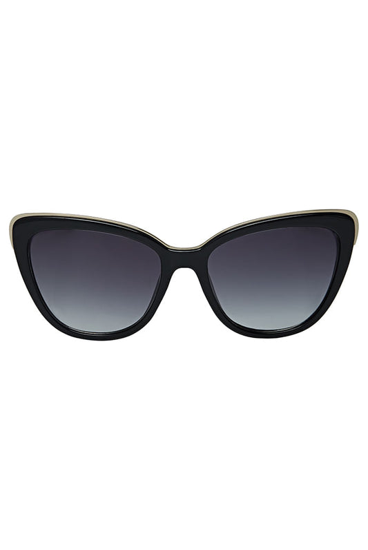 Gail Cat Eye Detail Sunglasses | Louche