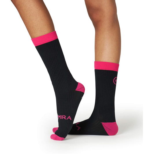 Infrared Crew Socks - Bascora