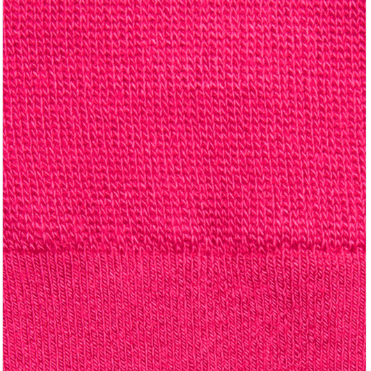 Knee-High Bamboo Thermal Socks - Wellington Boots Socks Organic Thermal - Pink Punch - Bascora