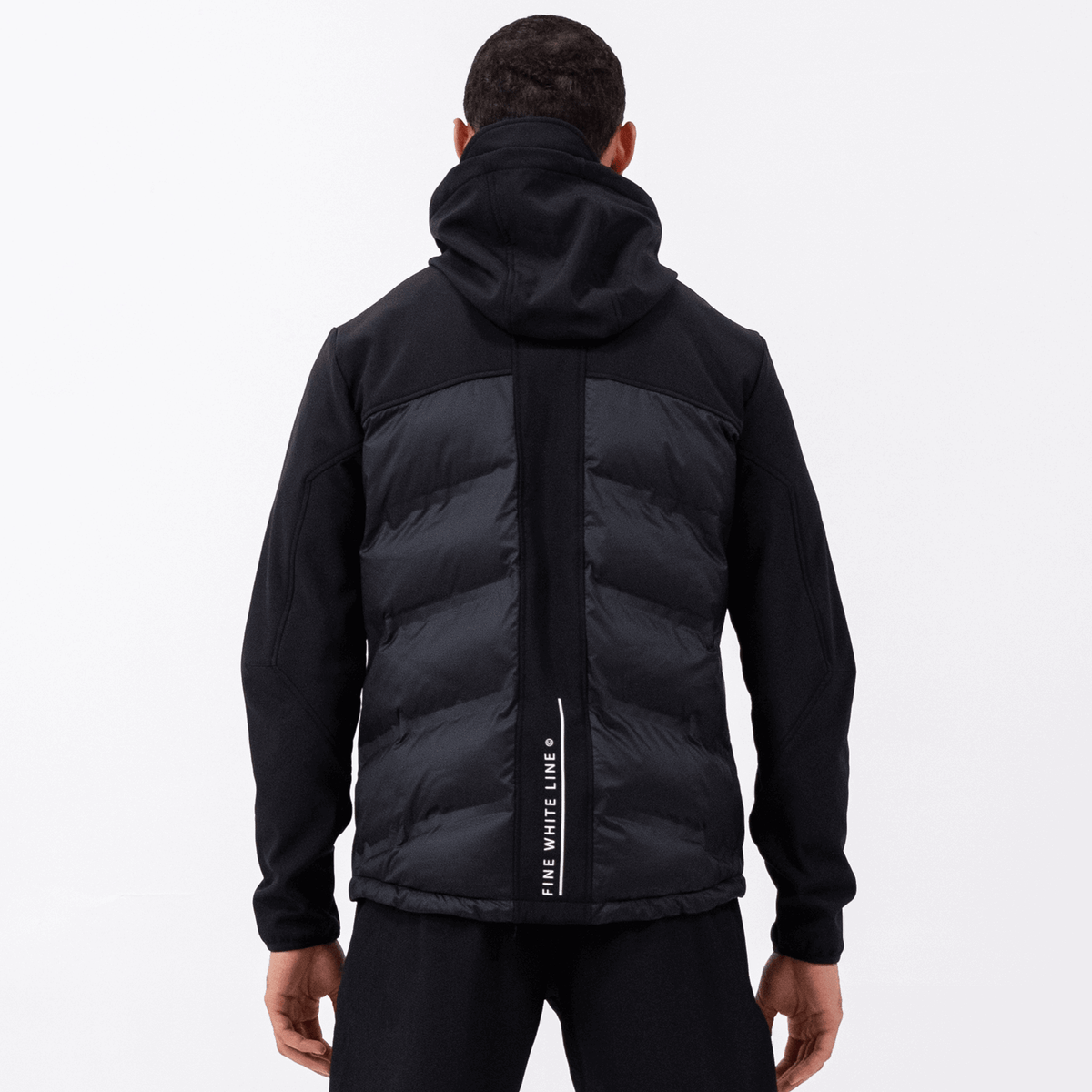 Men's Black Satellite Jacket - Bascora