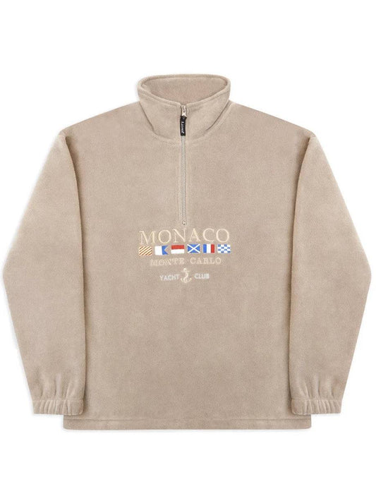 Monaco Vintage Fleece – Beige - Bascora