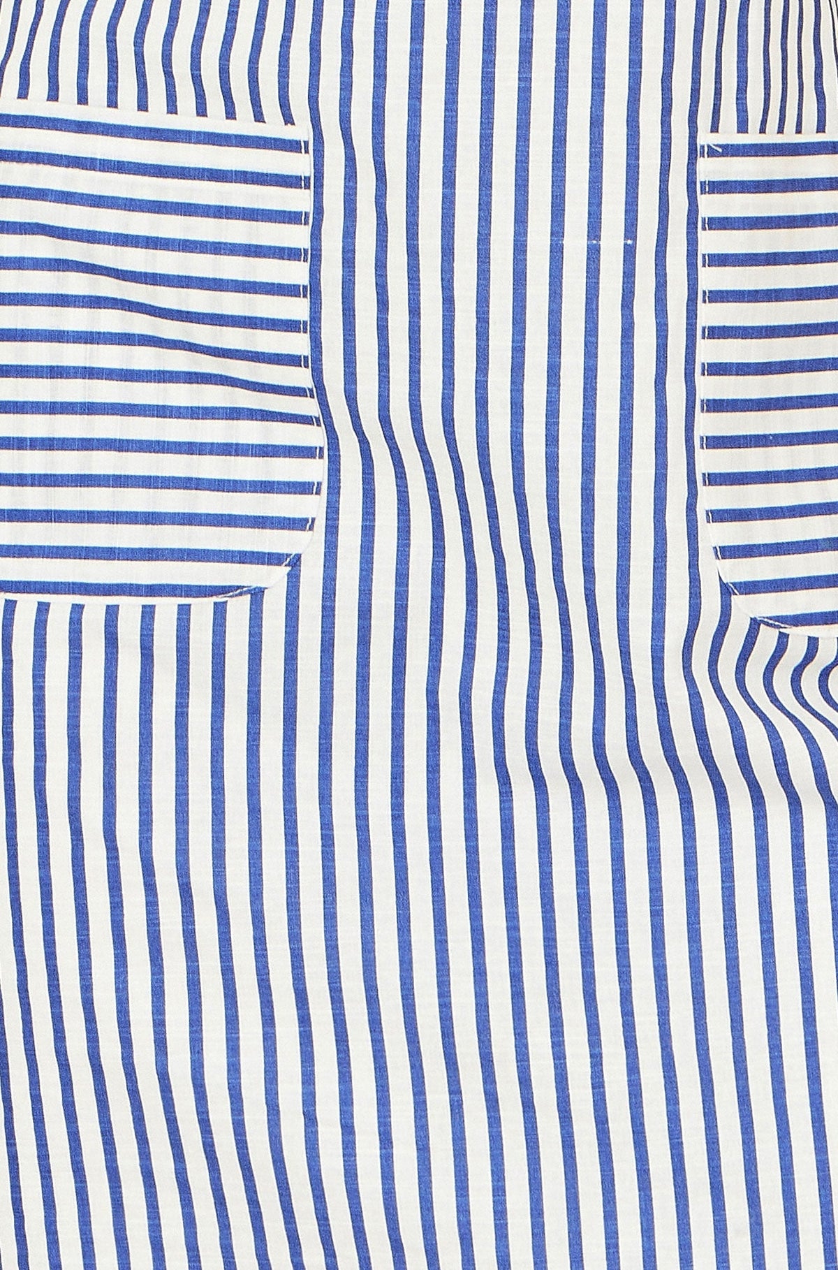 Navy Stripe Cotton Shift Dress - Bascora