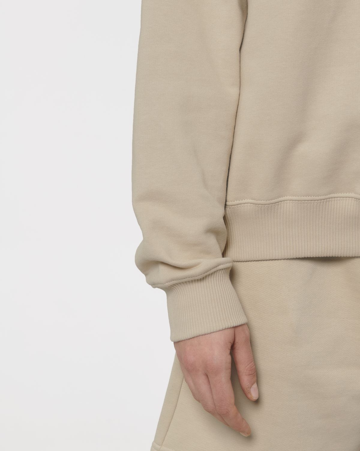 Organic Boxy Quarter Zip Sweatshirt | Bascora
