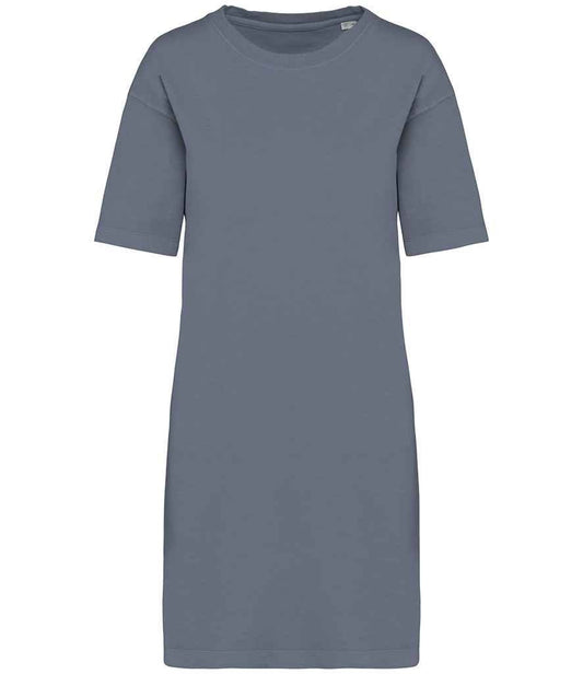 Organic Stonewash T-Shirt Dress - Bascora