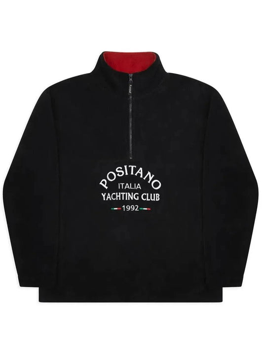 Positano Yacht Fleece – Black - Bascora