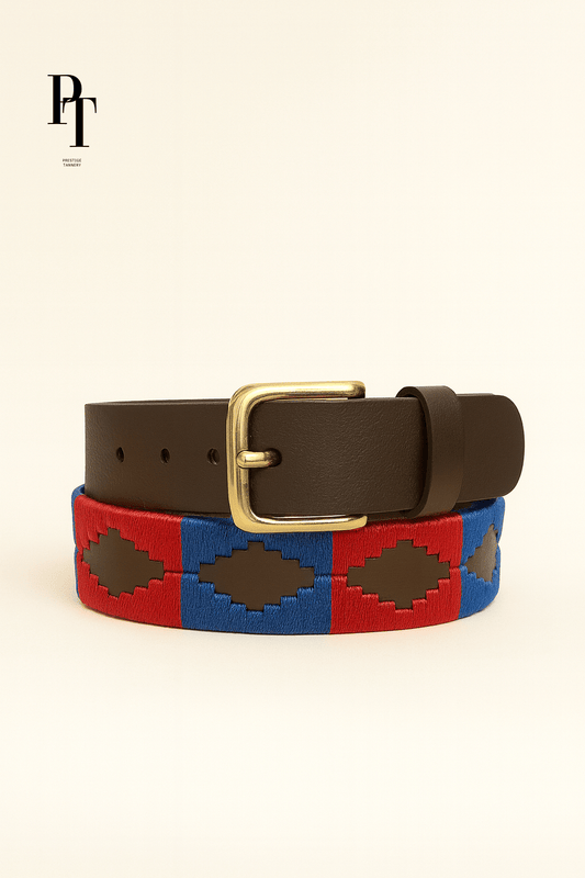 Prestige Tannery Classic Leather Belt – Smooth Finish - Bascora