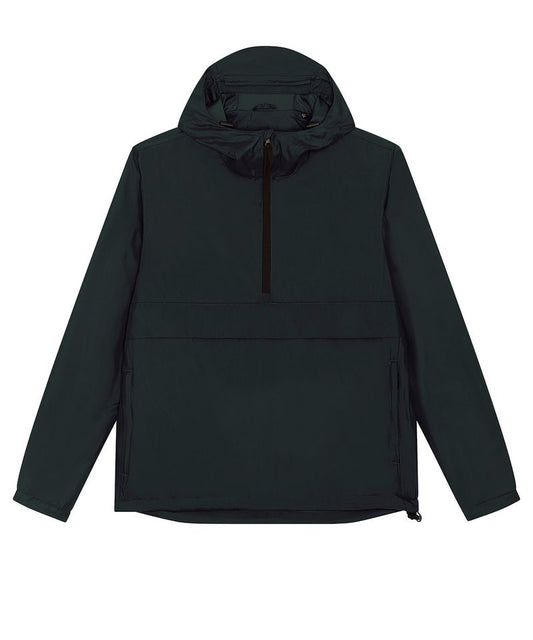 Recycled Polyester Zip Neck Anorak | Bascora