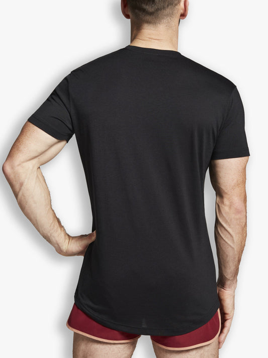 The Actor Logo T-shirt | Black - Bascora