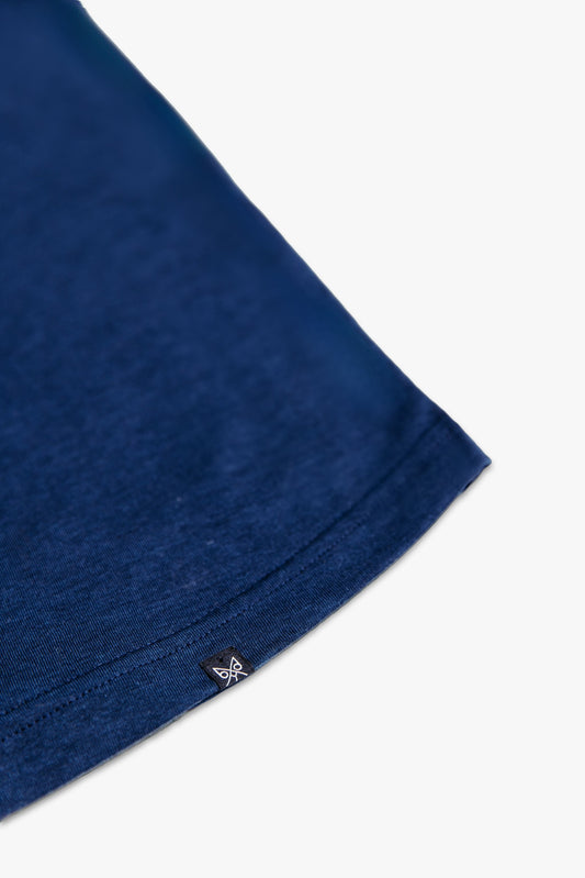 The Actor T-shirt | Navy - Bascora