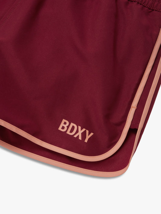 The Cameo Shorts | Burgundy - Bascora
