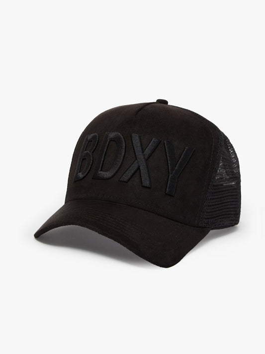 The Gaffer Trucker Cap | Black - Bascora