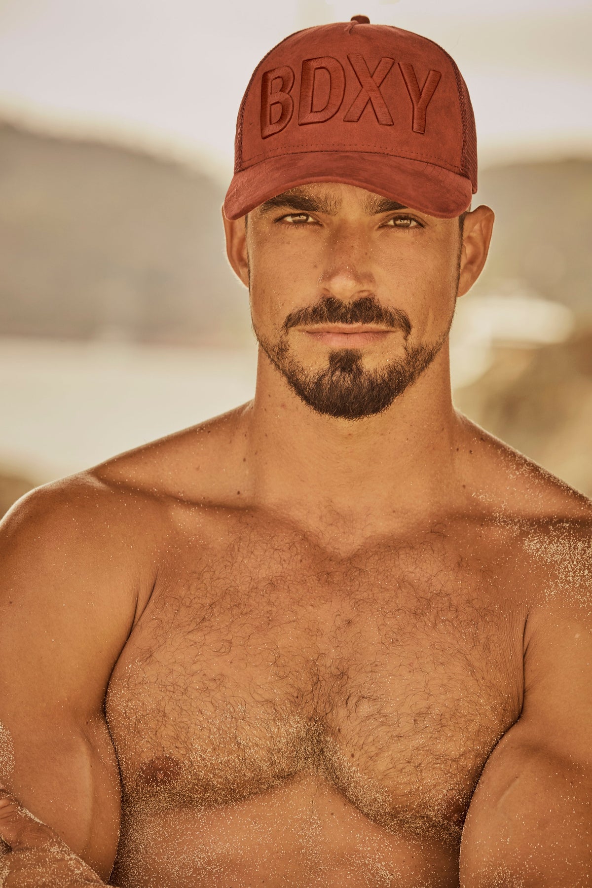 The Gaffer Trucker Cap | Burgundy - Bascora