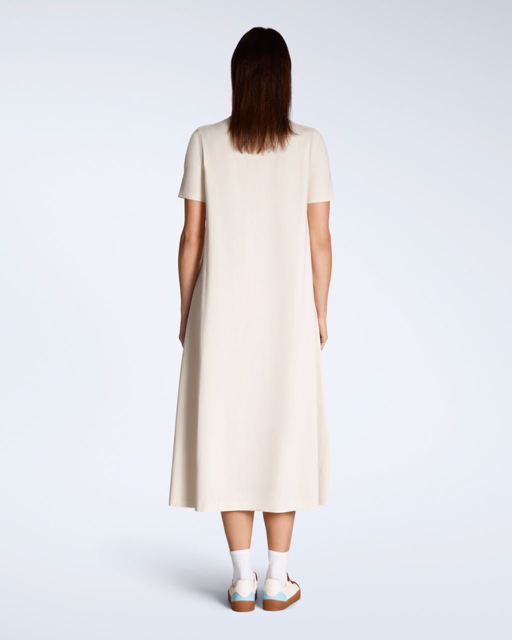 The Long Line T-Shirt Dress – Organic Cotton - Bascora