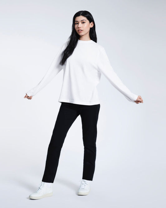 The Long Sleeve Tee – Organic Cotton - Bascora