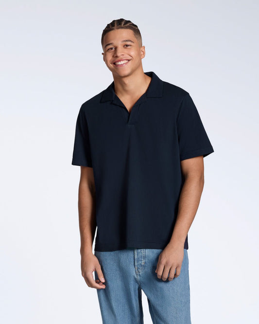 The Open Neck Polo – Organic Cotton - Bascora