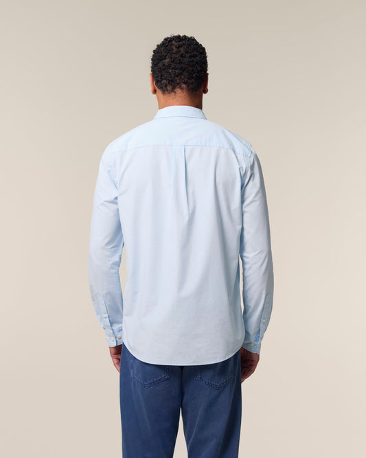 The Poplin Shirt – Men's Organic Cotton - Bascora