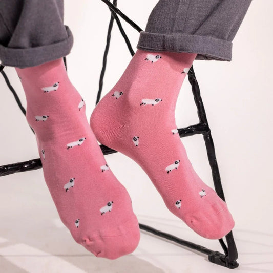 The Sheep – Bamboo Comfort Socks - Bascora
