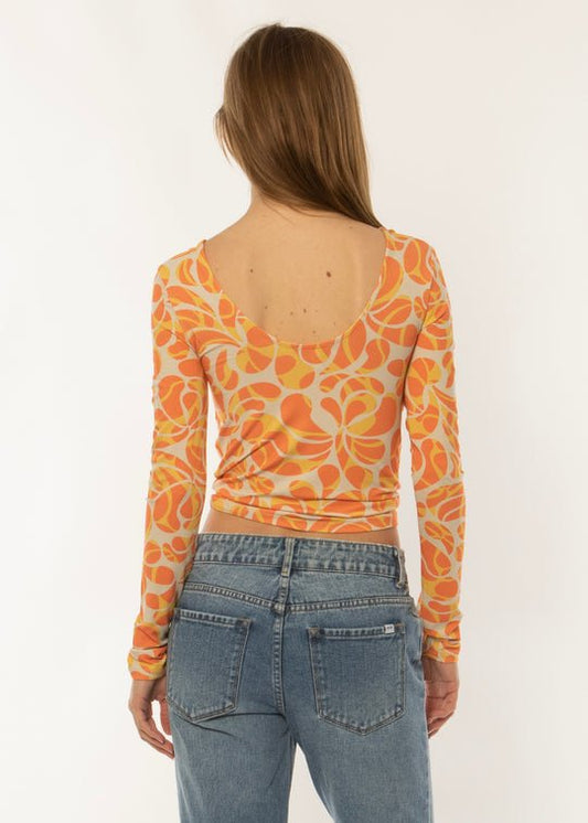The Sisstr Skyscape Long Sleeve Knit - Bascora
