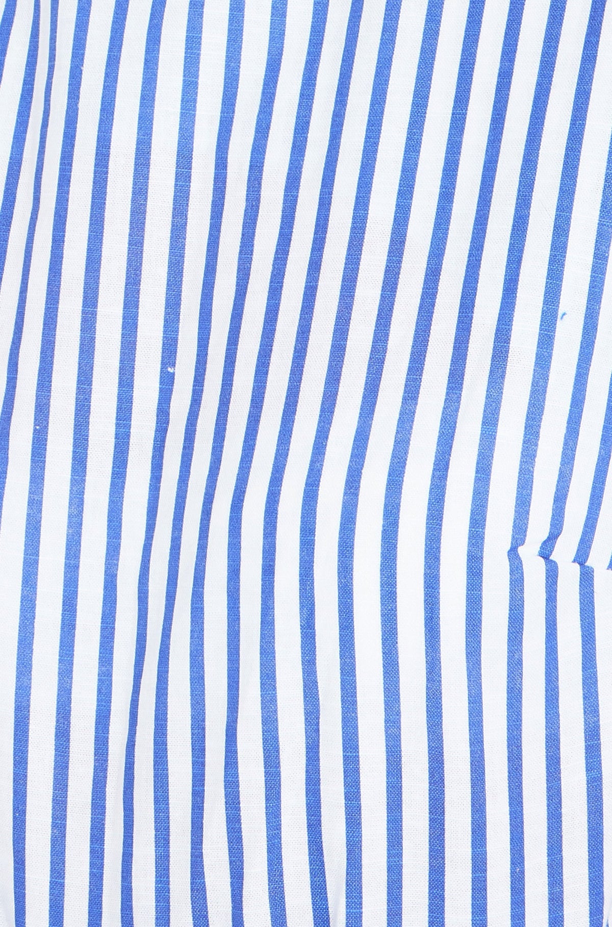 The Stripe Culotte – Blue Cotton Jumpsuit - Bascora