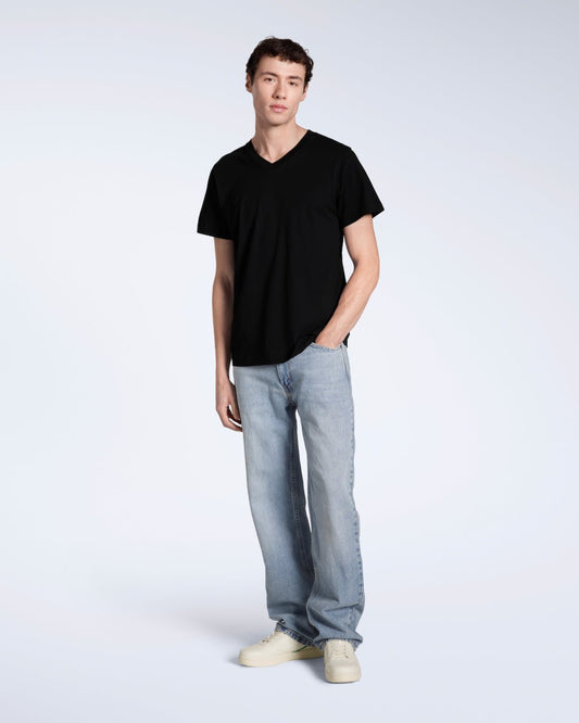 The V-Neck Tee – Men's Organic Cotton - Bascora