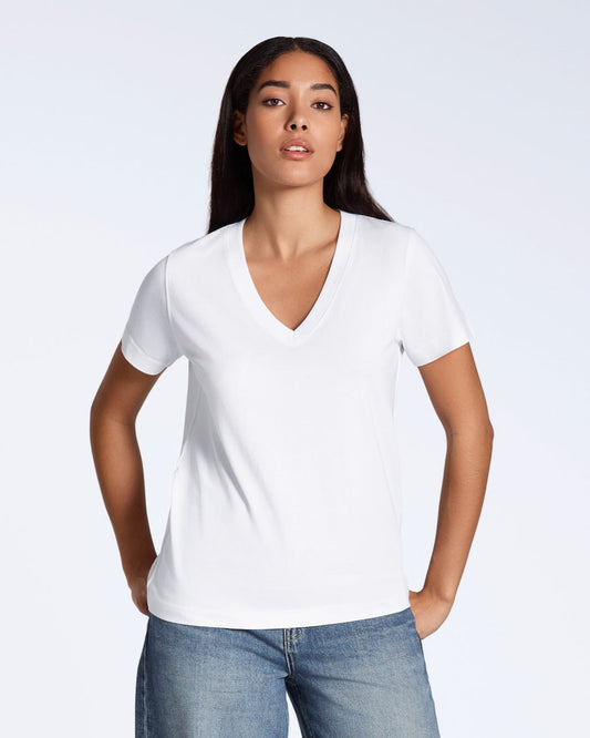 The V-Neck Tee – Organic Cotton - Bascora