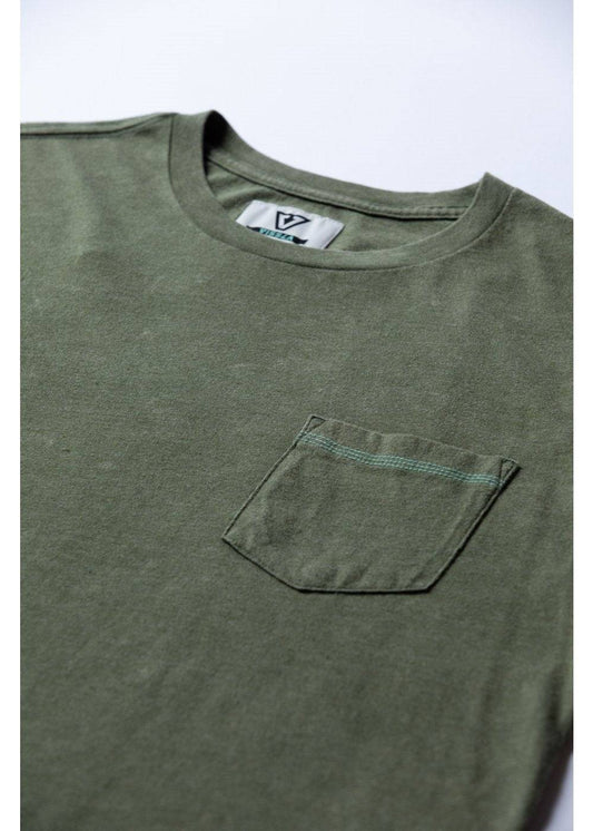 The Vissla Solid Sets SS Pkt Tee - Bascora