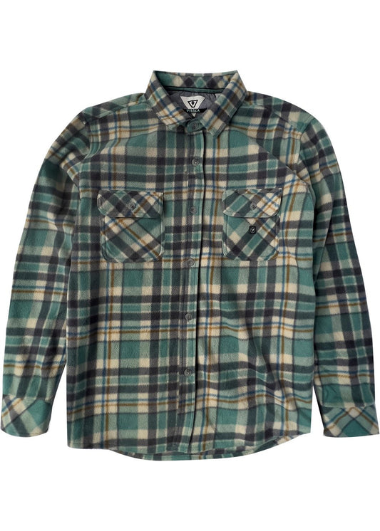 Vissla Eco-Zy Long Sleeve Polar Flannel - Bascora