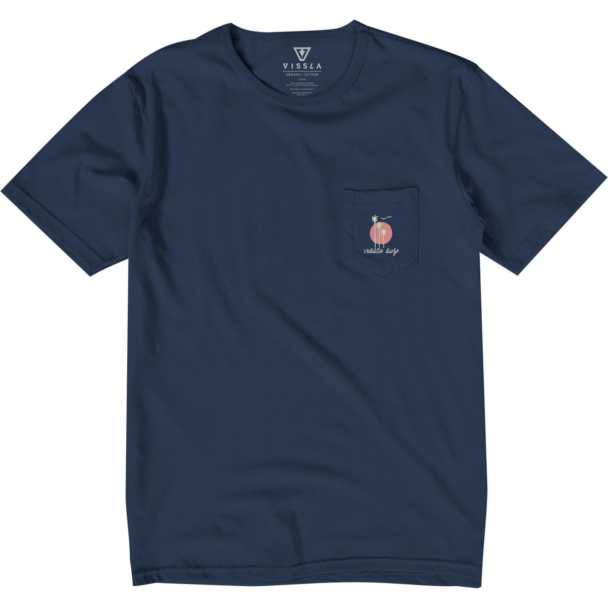 Vissla Out Front Organic PKT Tee - Bascora