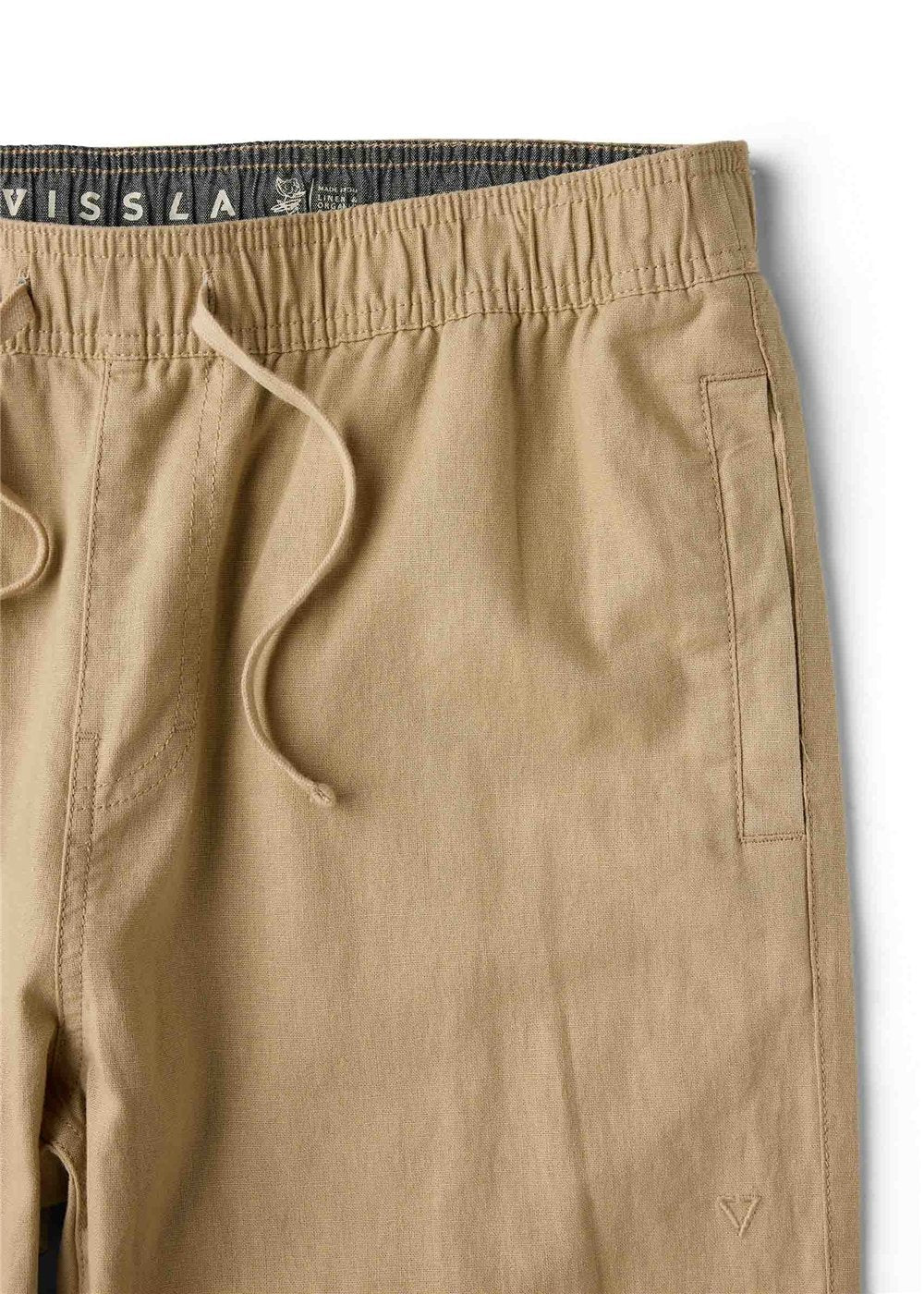 Vissla Rails Linen Eco Elastic Pant - Bascora