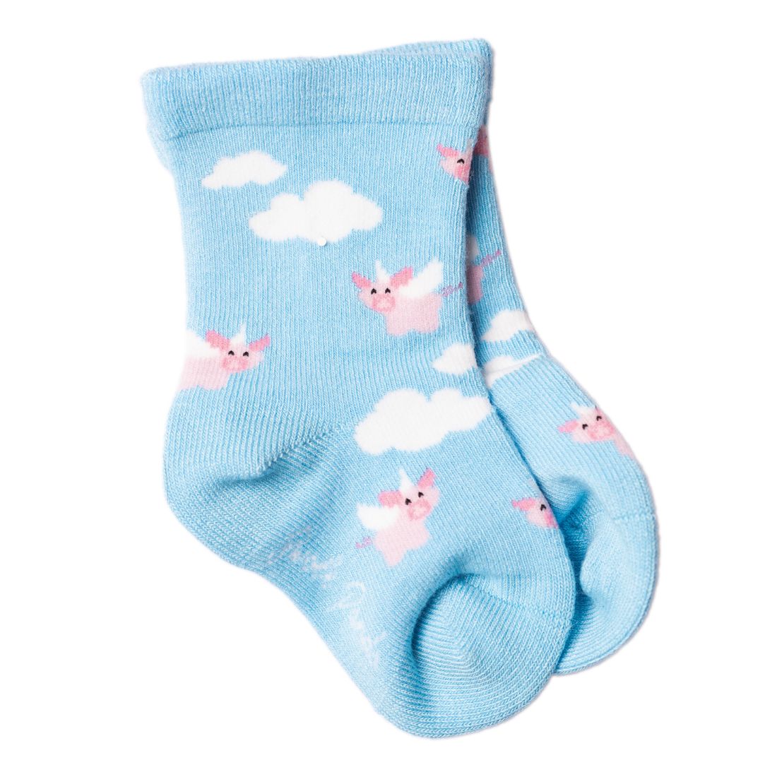 Swole Panda Children's Flying Pig Bamboo Socks