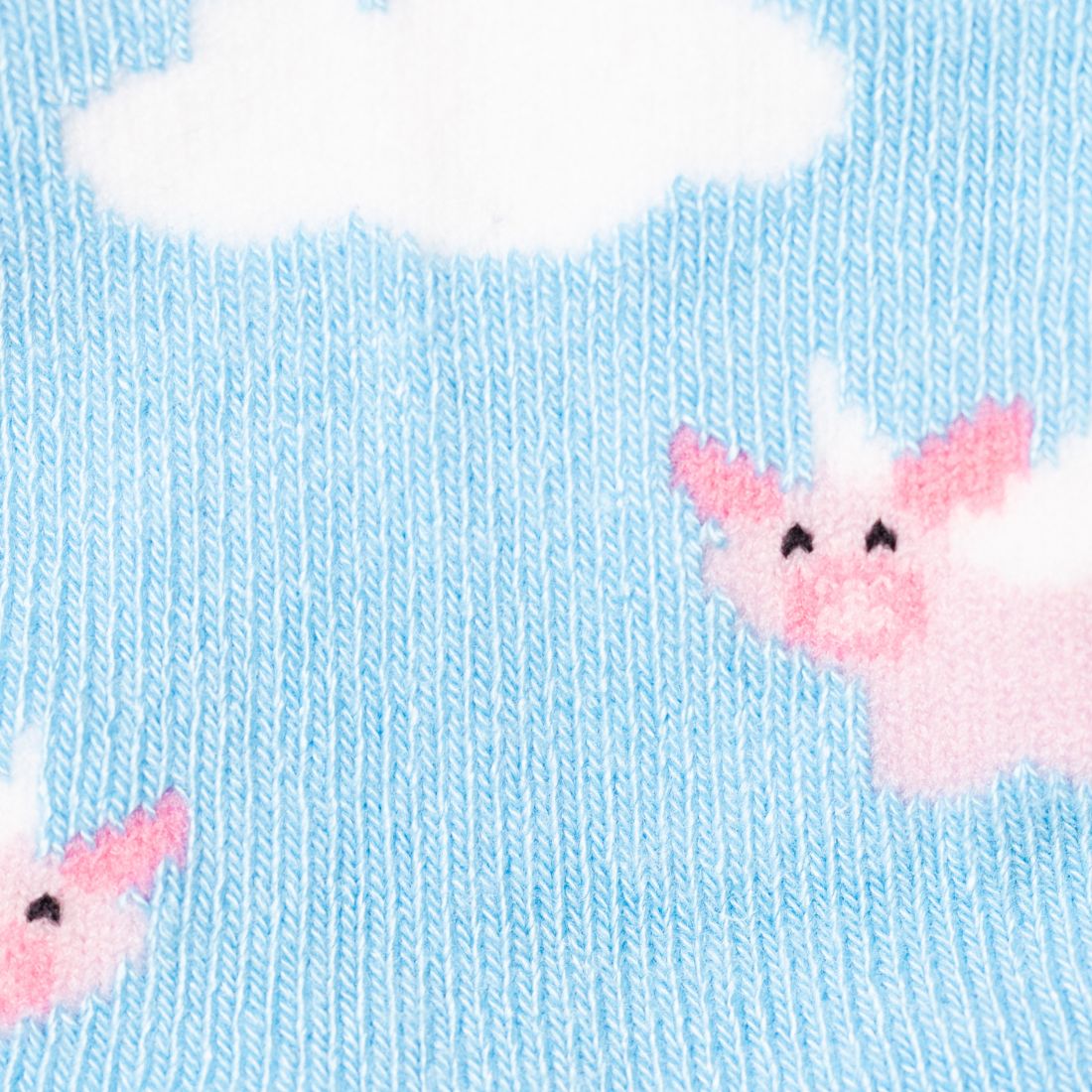 Swole Panda Children's Flying Pig Bamboo Socks