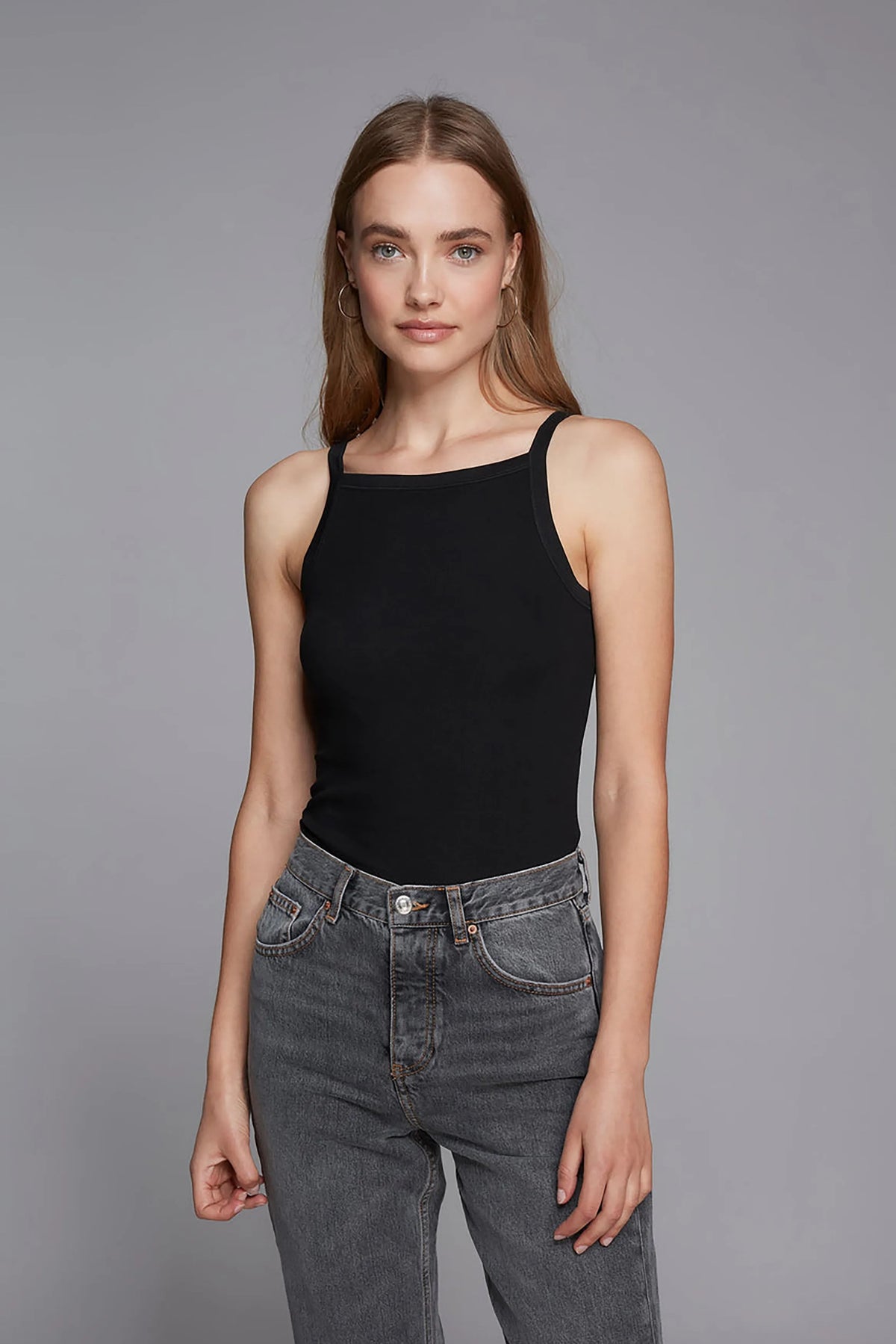 Lavender Hill Clothing High Neck Tank Top in TENCEL™ Lyocell