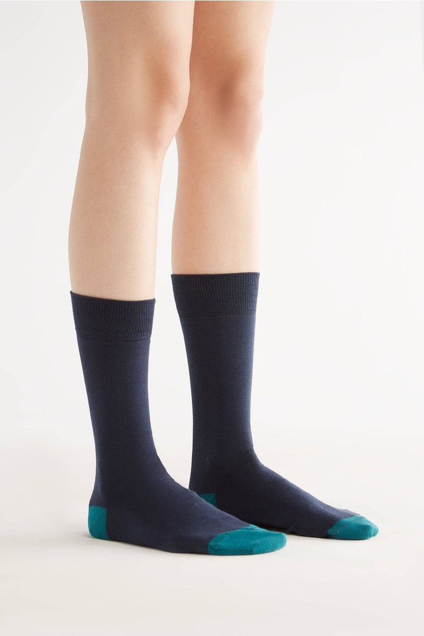 Earth Wardrobe Organic Cotton Everyday Socks 6-Pack