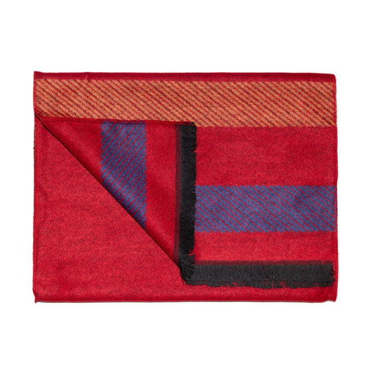 Swole Panda Red Stripe Bamboo Scarf