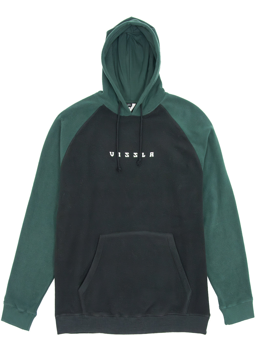Vissla Andy Eco Polar Fleece Hoodie in Black for Men