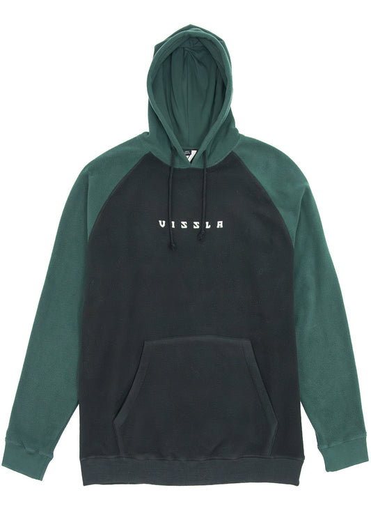 Vissla Andy Eco Polar Fleece Hoodie in Black for Men