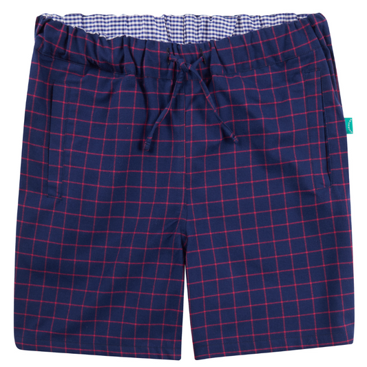 Loungers Atlantic Puffin Checked Lounge Shorts