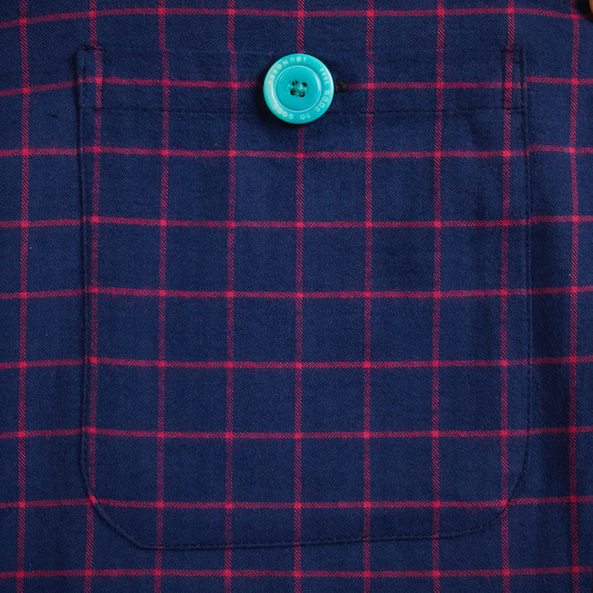 Loungers Atlantic Puffin Checked Lounge Shorts