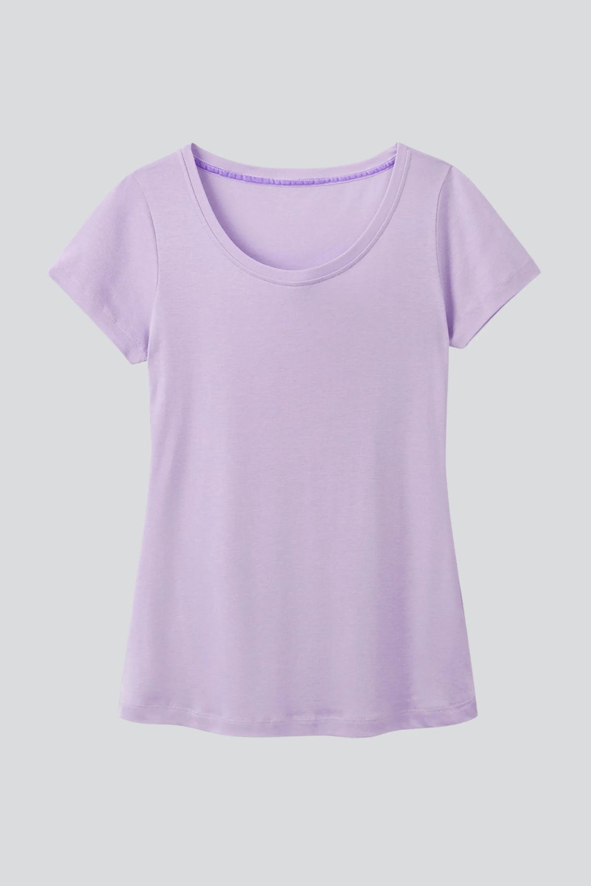 Lavender Hill Clothing Short Sleeve Scoop Neck Cotton Modal T-Shirt